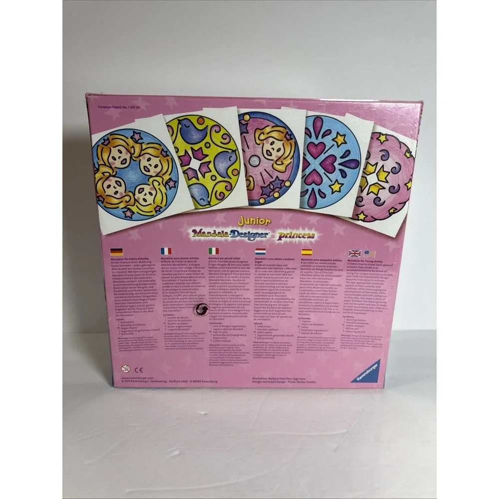 Mandala Designer Jr.‎ (Princess) Ravensburger New Factory Sealed